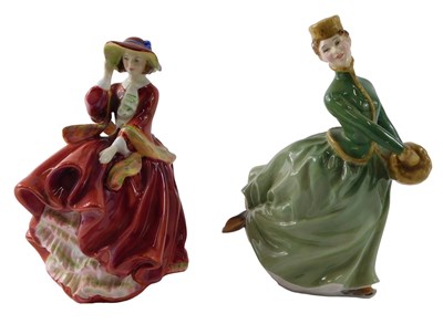 Lot 126 - A Royal Doulton figurine, Top O' the Hill, and...
