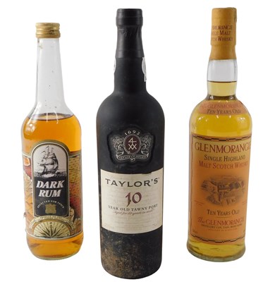 Lot 690 - A bottle of Taylor's ten year old Tawney port,...