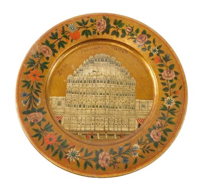 Lot 689 - A late 19th/early 20thC Eastern gilt and...
