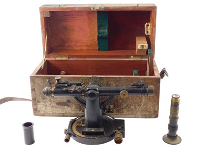 Lot 703 - A WWI ER Watson & Co artillery director,...