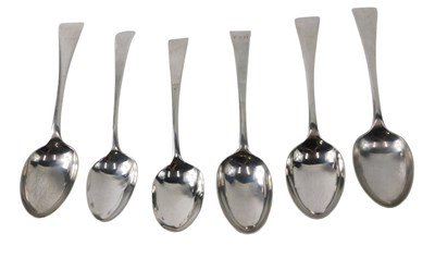Lot 345 - Three associated late 18th/early 19thC silver...