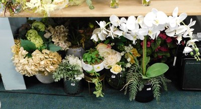 Lot 2032 - A quantity of artificial flowers, to include...