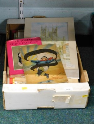 Lot 2036 - A quantity of books, prints, to include...