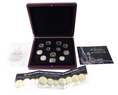 Lot 386 - A Coins of Britannia's Last Century golden...