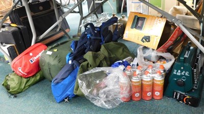 Lot 2089 - A quantity of camping equipment, including...