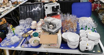 Lot 2098 - Glassware, to include pressed glass coasters,...