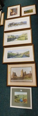 Lot 2066 - Framed pictures and prints, to include Dent...