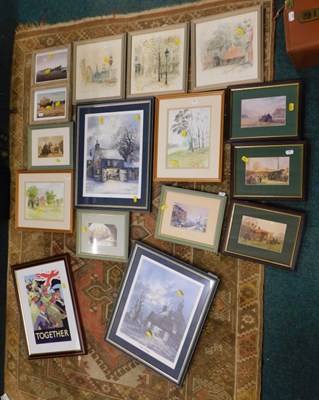 Lot 2117 - Various pictures and prints, to include J....
