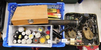 Lot 2127 - Tools, to include Dremel rotary tool...
