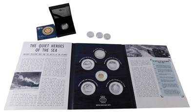 Lot 494 - A 2016 UK silver proof one pound the last...