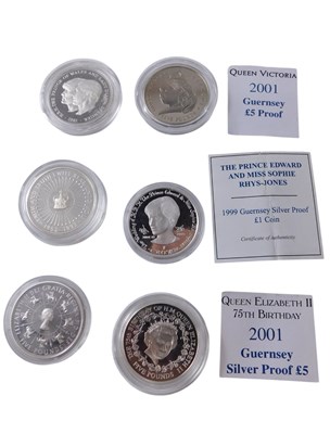 Lot 416 - Two Elizabeth II 1993 forty year anniversary...