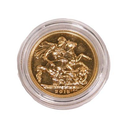 Lot 79 - An Elizabeth II full gold sovereign, dated 2015.