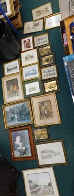 Lot 2149 - A quantity of pictures and prints, including...