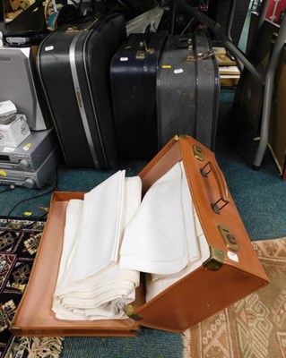 Lot 2116A - Four assorted mid century leatherette and...