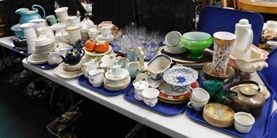 Lot 2180 - Housewares and ceramics, and glassware, to...