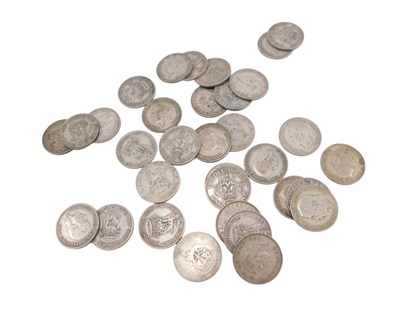 Lot 443 - A quantity of pre 1947 part silver...