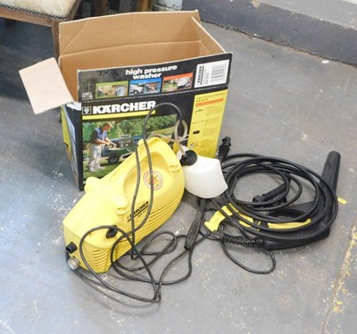 Lot 1512 - A Karcher pressure washer, model number KB9010,...