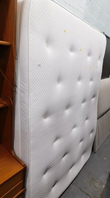 Lot 1529 - A small double bed, comprising mattress and...
