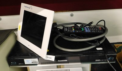 Lot 2199 - A Panasonic full HD 3D blue ray disc recorder,...