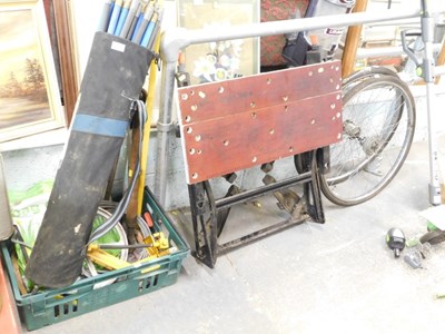 Lot 1589 - A Black and Decker Workmate, together with...