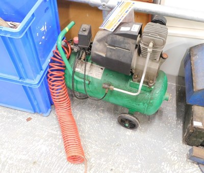 Lot 1603 - An Air Mate air compressor, with hoses.