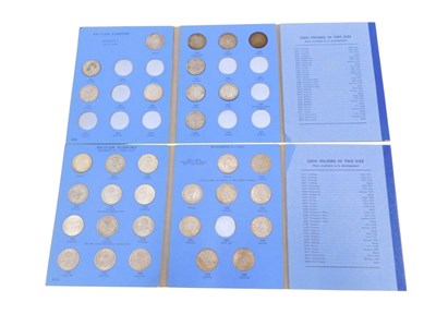 Lot 457 - A collection of silver and cupronickel florins...