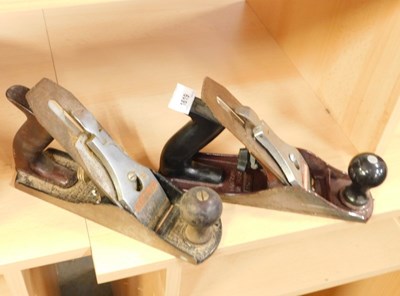 Lot 1619 - A Stanley number four plane, and another.