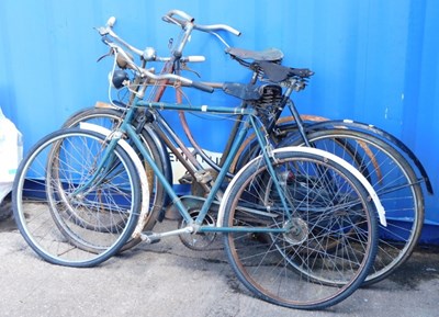 Lot 1648 - Three vintage bicycles. (AF)