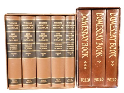 Lot 667 - Folio Society. To include Domesday Book,...