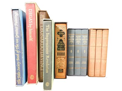 Lot 668 - Folio Society. Various works relating to art...