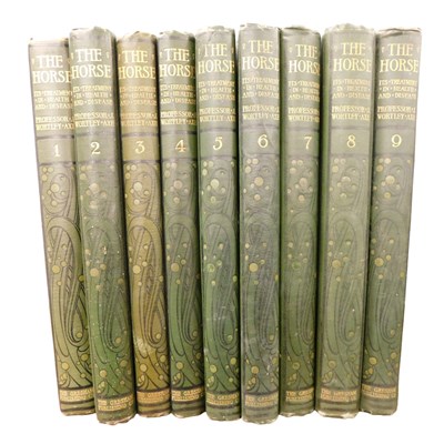 Lot 889 - Wortley (Axe J Prof). The Horse, Its Treatment...