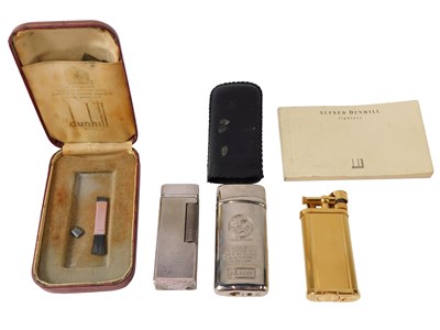 Lot 549 - A Dunhill gold plated Bali gold plated pocket...