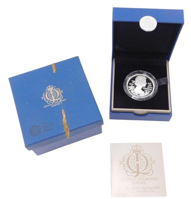 Lot 514 - A Queen Elizabeth diamond jubilee silver proof...