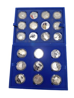 Lot 588 - A 2012 Royal Mint silver proof coin set, The...