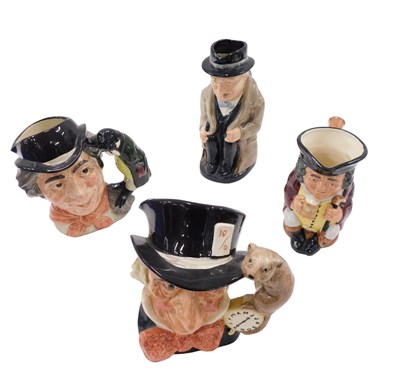 Lot 636 - A Royal Doulton character jug of Winston...