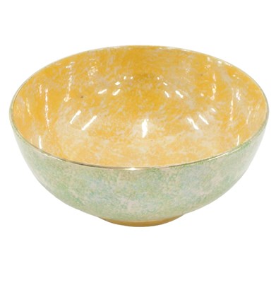 Lot 643 - A Govancroft of Glasgow green and yellow...