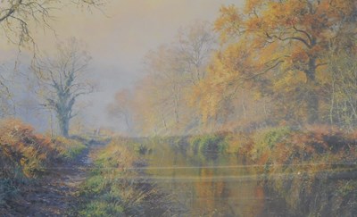 Lot 621 - Rex Preston. Autumn Walk, signed limited...
