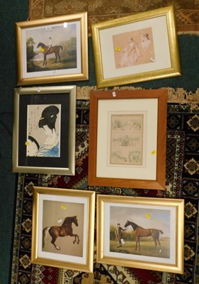 Lot 2243 - A collection of prints, etc., to include a...