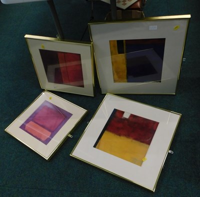 Lot 2121a - Four abstract prints, after Mark Rothko, in...