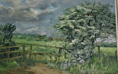 Lot 763 - Brian Bennett (20thC School). Rural scene...