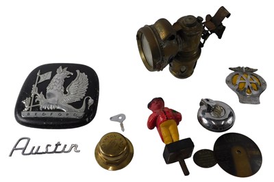 Lot 710 - A group of automobilia and other items, to...