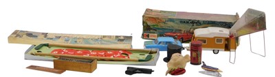 Lot 717 - A Clifford Toys Austin 1800 and caravan, boxed,...