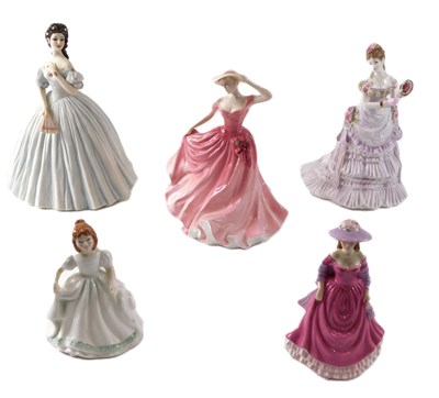 Lot 725 - Three Royal Doulton porcelain figures,...