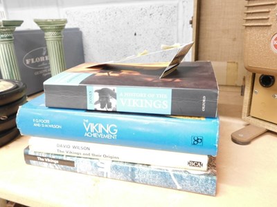Lot 2002 - A group of books relating to The Vikings,...