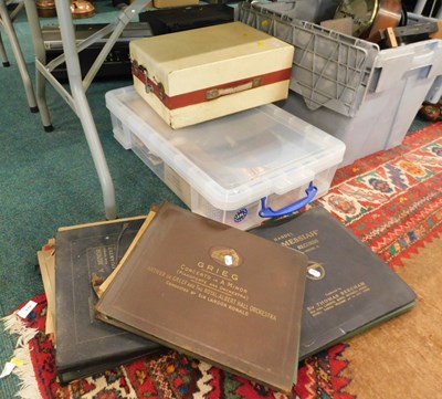 Lot 2249 - A Decca 66 tabletop record player, together...