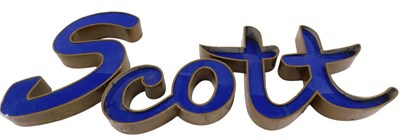Lot 787 - A 20thC wall mounted shop name signed for...