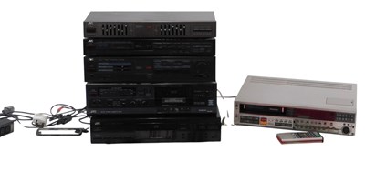 Lot 789 - A group of sound equipment, to include JVC...