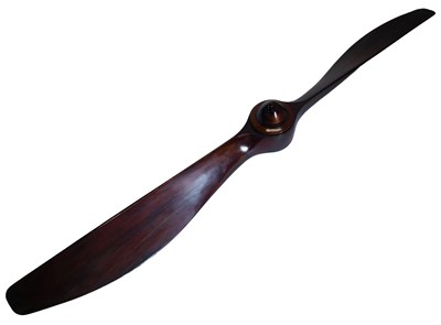 Lot 867 - A WWI period laminated wood two bladed...