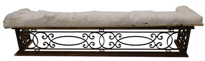 Lot 877 - A late 19th/early 20thC wrought iron Waring &...