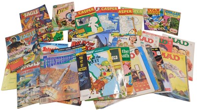 Lot 754 - A quantity of comics, etc., to include Chiller...